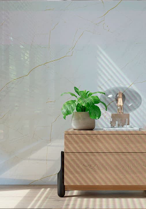 Transformação completa do espaço.